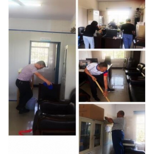 文明创建，爱卫先行—海赛公司积极开展卫生大扫除活动