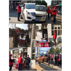 让党徽在战“疫”中更加闪亮--厚德公司党支部二月主题党日活动